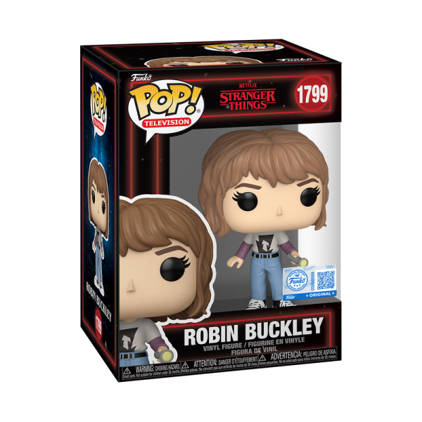 FUNKO POP! Vinyl Figur Television Stranger Things Robin Buckley 1799 Special