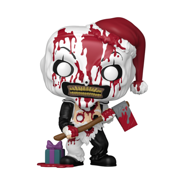 FUNKO POP! Vinyl Figur Movie Terrifier 3 Art the Clown with Axe Bloody  1935 Special