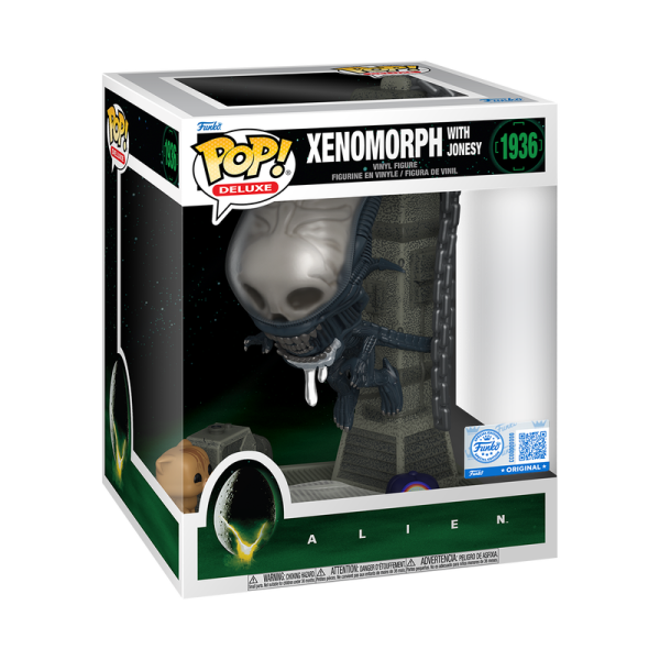 FUNKO POP! Vinyl Figur Movie Alien Xenomorph with Jonesy 1936 Special