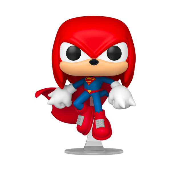 FUNKO POP! Vinyl Figur DC Comics and Sonic the Hedgehog Knuckles as Superman 596 Special