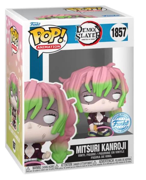 FUNKO POP! Vinyl Figur Animation Demon Slayer Mitsuri Kanroji Battle Damaged 1857 Special