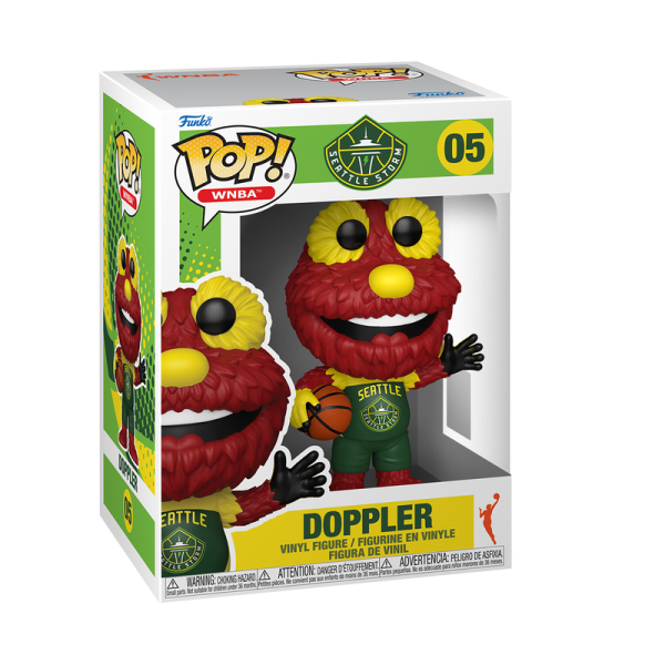 FUNKO POP! - Sports Basketball WNBA Seattle Storm Mascot Doppler 05