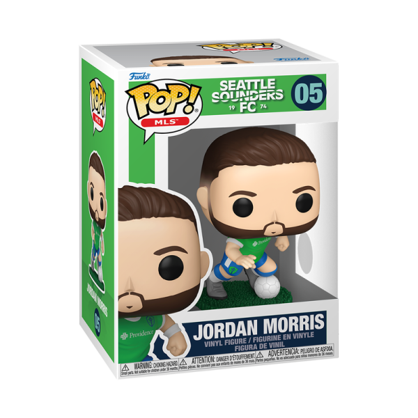 FUNKO POP!  Vinyl Figur Sports MLS Seattle Sounders Jordan Morris 05