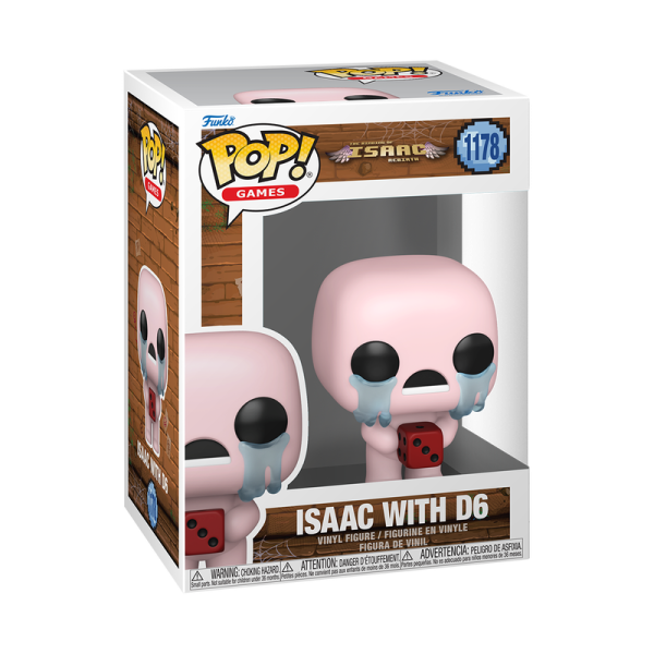 FUNKO POP! Vinyl Figur Games Binding of Isaac Isaac with D6 1178