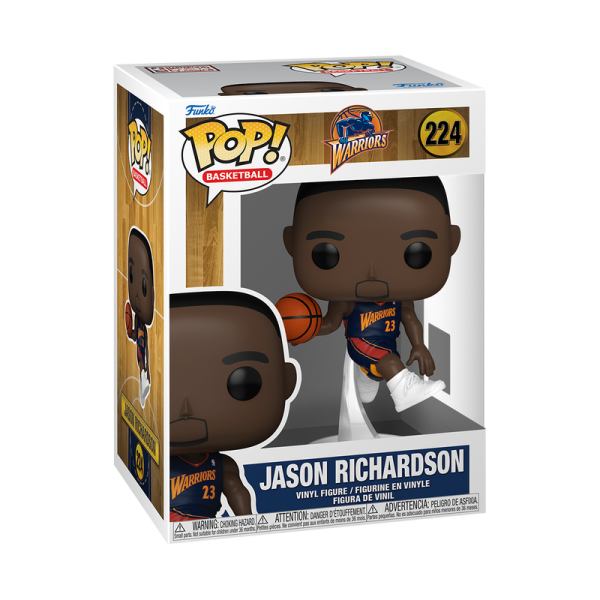 FUNKO POP! Vinyl Figur Sports Basketball NBA Golden State Warriors Jason Richardson 224