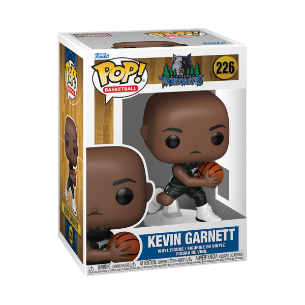 FUNKO POP! Vinyl Figur Sports Basketball NBA Minnesota Timberwolves Kevin Garnett 226