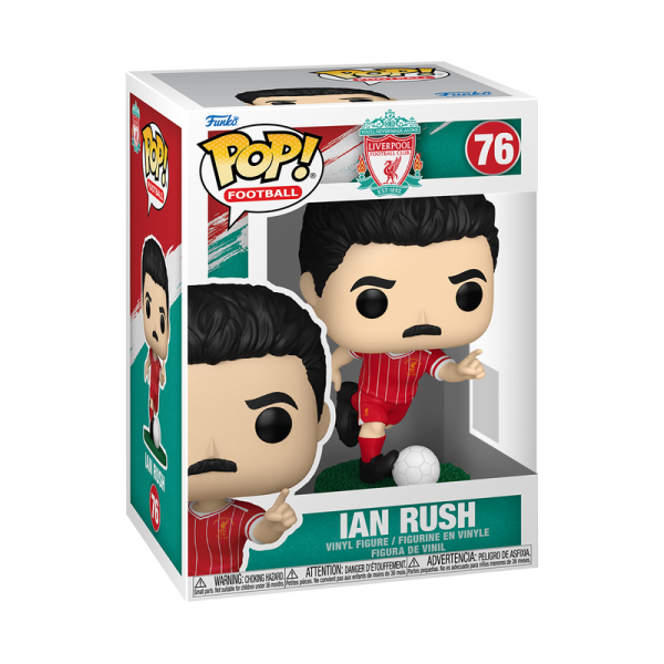 FUNKO POP! Vinyl Figur Sports Football Liverpool Ian Rush 76