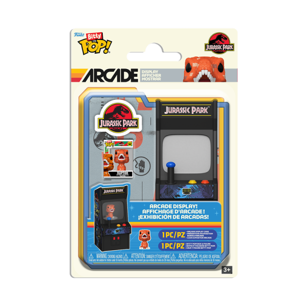 FUNKO Bitty POP Arcade Claw Jurassic Park Raptor