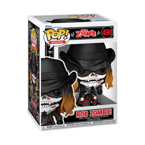 FUNKO POP! Vinyl Figur Music Rocks Rob Zombie 490
