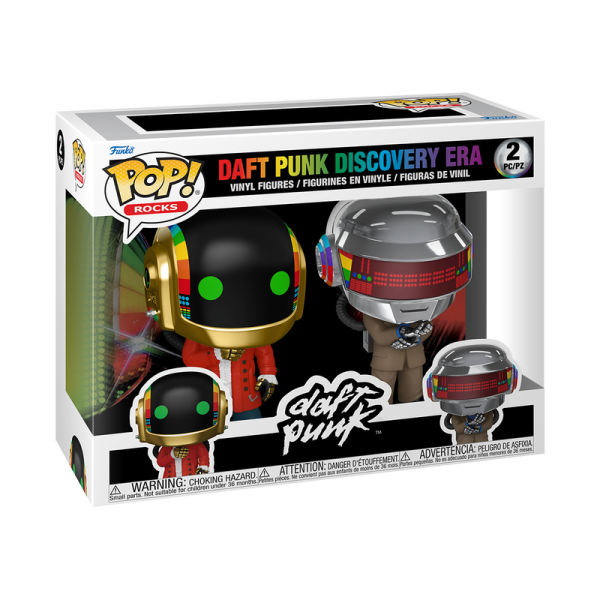 FUNKO POP! Vinyl Figur Music Daft Punk Discovery Era 2er Pack