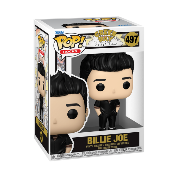 FUNKO POP! Vinyl Figur Music Green Day Basket Case Billie Joe 497