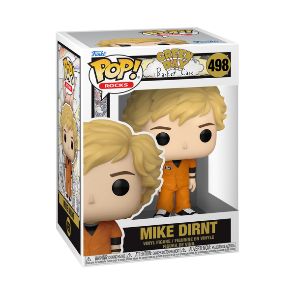 FUNKO POP! Vinyl Figur Music Green Day Basket Case Mike Dirnt 498
