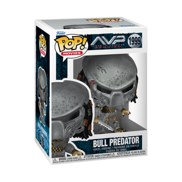 FUNKO POP! Vinyl Figur Movie AVP Alien vs Predator Requiem Bull Predator 1999