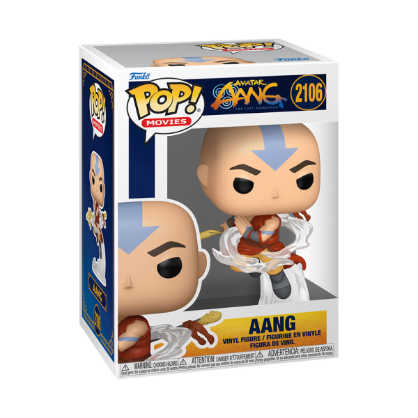 FUNKO POP! Vinyl Figur Movie Avatar Aang The Last Airbender Herr Der Elemente Lost Realm Aang 2106