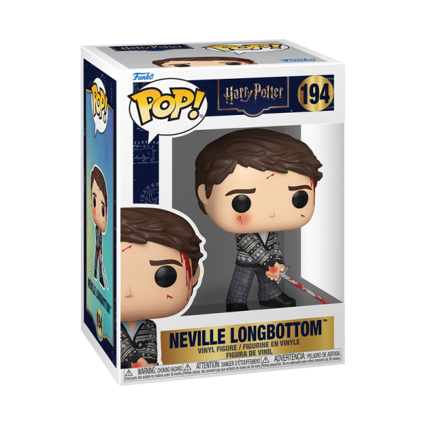 FUNKO POP! Vinyl Figur Harry Potter Neville Longbottom with Gryffindor Sword  194