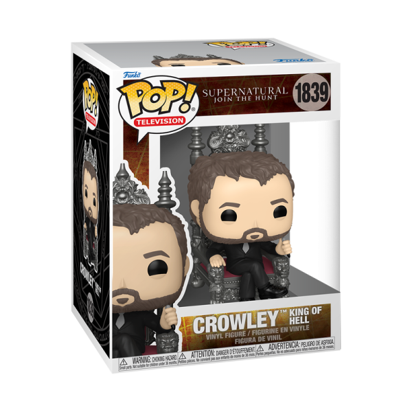 FUNKO POP! Vinyl Figur Television Premium Supernatural Join the Hunt Crowley King of Hell 1839