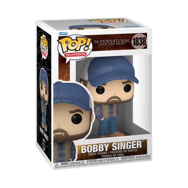 FUNKO POP! Vinyl Figur Television Supernatural Join the Hunt Bobby Singer 1838
