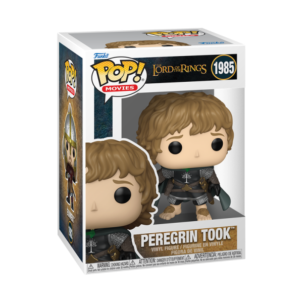 FUNKO POP! Vinyl Figur Movie The Lord of the Rings Peregrin Pippin Took 1985