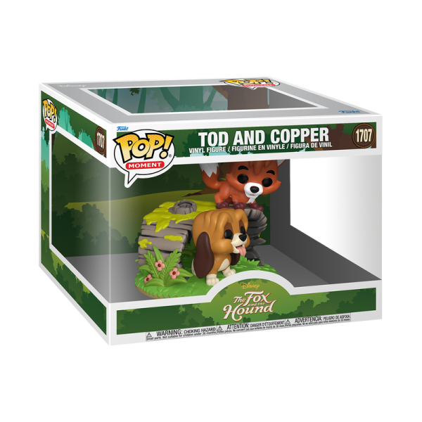 FUNKO POP! Vinyl Figur Moment Disney Cap and Capper Tod and Copper 1707