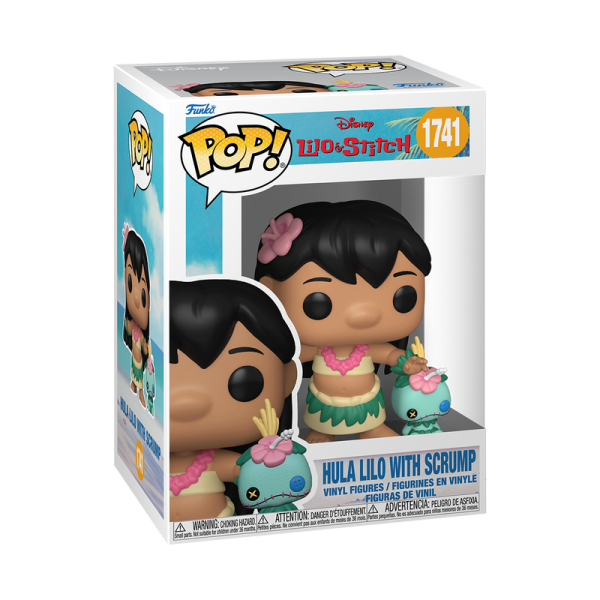 FUNKO POP! Vinyl Figur Disney Lilo und Stitch Hula Lilo with Scrump 1741