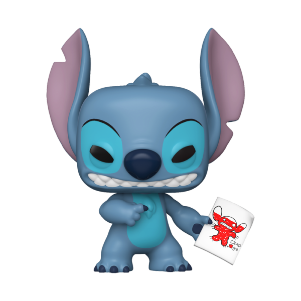 FUNKO POP! Vinyl Figur Disney Lilo und Stitch Stitch with Mood Chart 1744 Chance of Chase