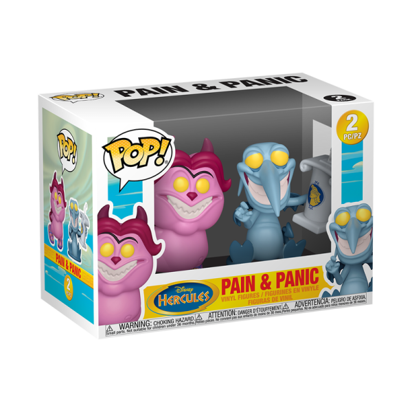 FUNKO POP! Vinyl Figur Disney Hercules Pain und Panic 2er Pack