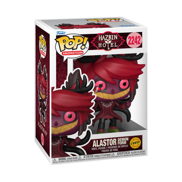 FUNKO POP! Vinyl Figur Animation Hazbin Hotel Alastor 2242  Chance of Chase