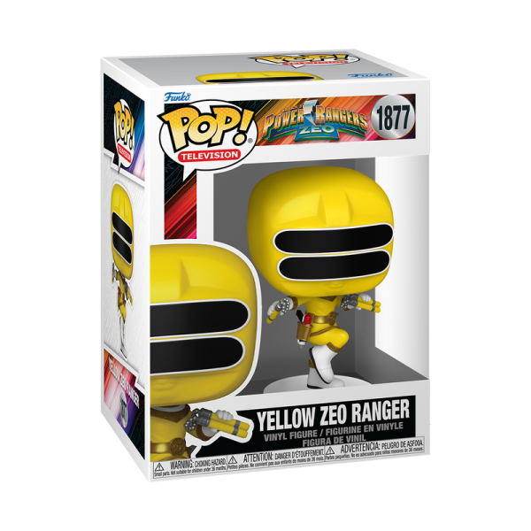 FUNKO POP! Vinyl Figur Television Power Ranger Yellow Zeo Ranger 1877