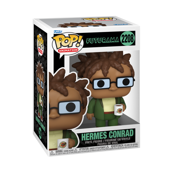 FUNKO POP! Vinyl Figur Animation Futurama Hermes Conrad 2208