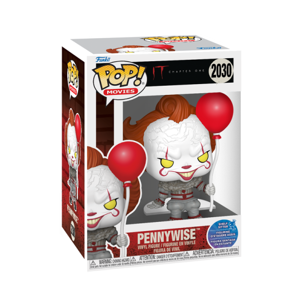 FUNKO POP! Vinyl Figur Movie IT Chapter Two Es Kapitel 2 Pennywise Horror Sitters 2030