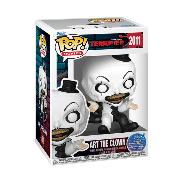 FUNKO POP! Vinyl Figur Movie Terrifier Art the Clown Horror Sitters 2011