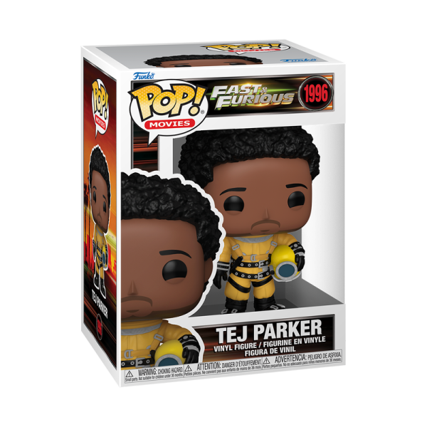 FUNKO POP! Vinyl Figur Movie Fast and Furious Tej Parker 1996