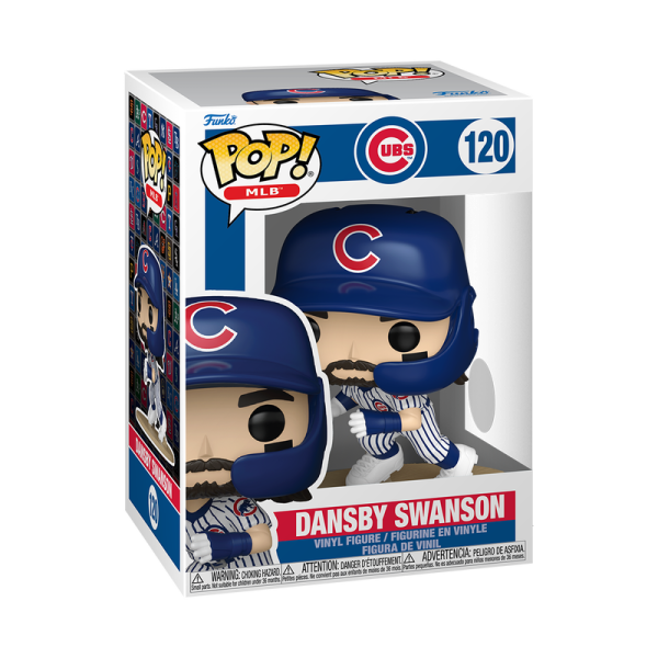 FUNKO POP! Vinyl Figur Sports Baseball MLB Chicago Cubs Dansby Swanson 120