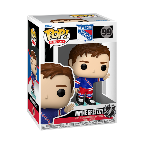 FUNKO POP! Vinyl Figur Sports ICE Hockey NHL New York Rangers Wayne Gretzky 99
