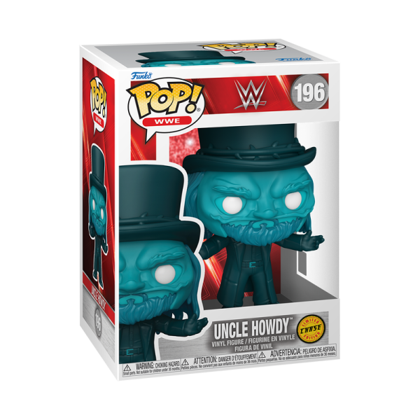 FUNKO POP! Vinyl Figur Sports Wrestling WWE Uncle Howdy 196 Chance of Chase