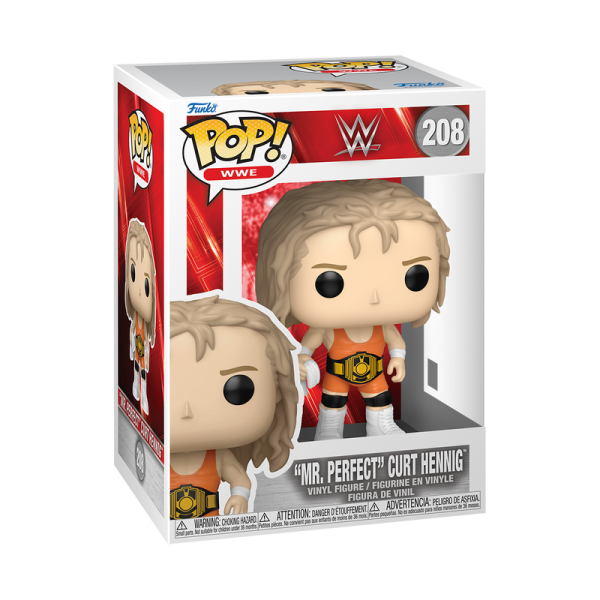 FUNKO POP! Vinyl Figur Sports Wrestling WWE Mr Perfect Curt Henning 208