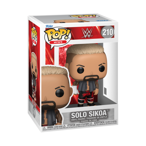 FUNKO POP! Vinyl Figur Sports Wrestling WWE Solo Sikoa 210