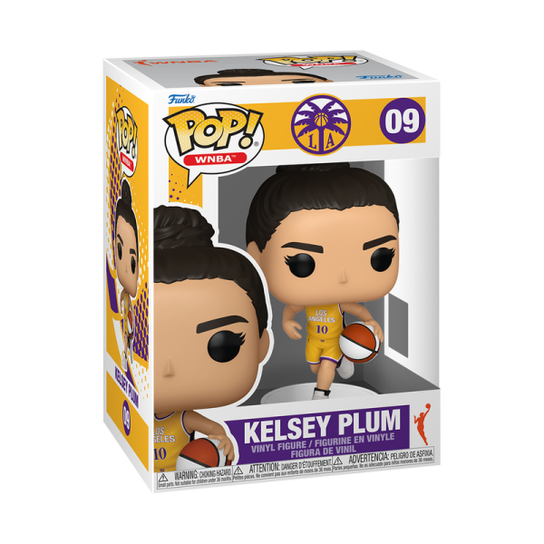 FUNKO POP! Vinyl Figur Sports WNBA Frauen Basketball Los Angeles Sparks Kelsey Plum 9