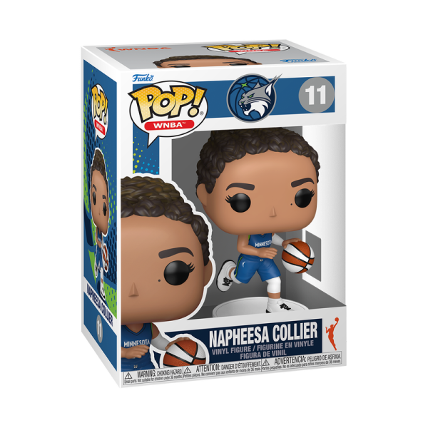 FUNKO POP! Vinyl Figur Sports WNBA Frauen Basketball Minnesota Lynx Napheesa Collier 11