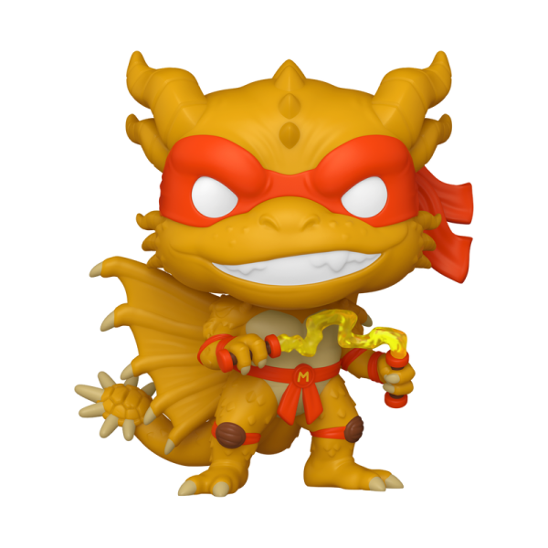 FUNKO POP! Vinyl Figur Teenage Mutant Ninja Turtles x Godzilla Michelangelo x King Ghidorah 2344