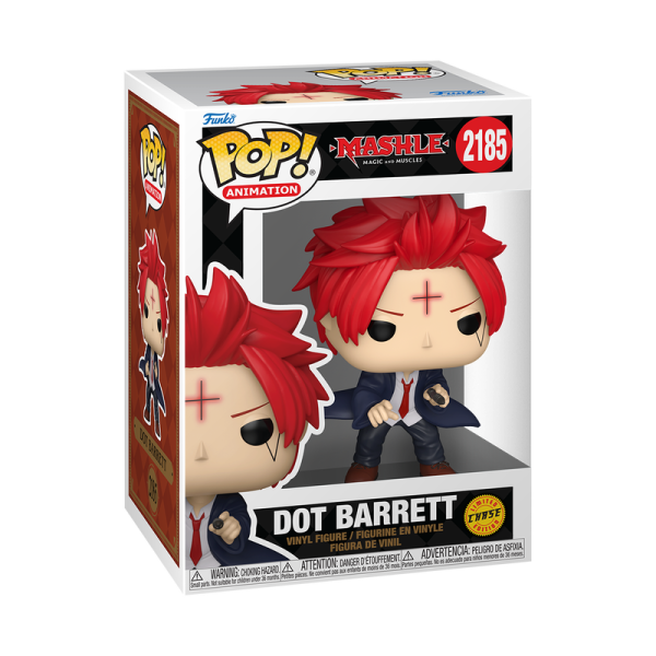 FUNKO POP! Vinyl Figur Animation Mashle Dot Barrett 2185 Chance of Chase