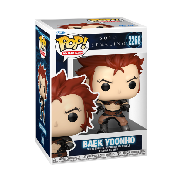 FUNKO POP! Vinyl Figur Animation Solo Leveling Baek Yoonho 2268
