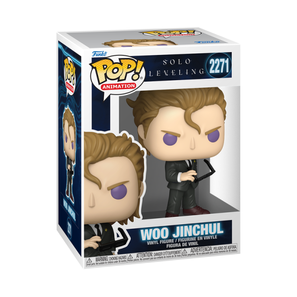 FUNKO POP! Vinyl Figur Animation Solo Leveling Woo Jinchul 2271