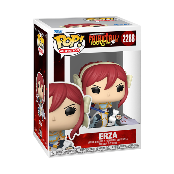 FUNKO POP! Vinyl Figur Animation Fairy Tail 100 Year Quest Erza Scarlet 2288
