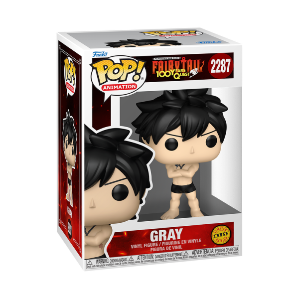 FUNKO POP! Vinyl Figur Animation Fairy Tail 100 Year Quest Gray 2287 Chance of Chase
