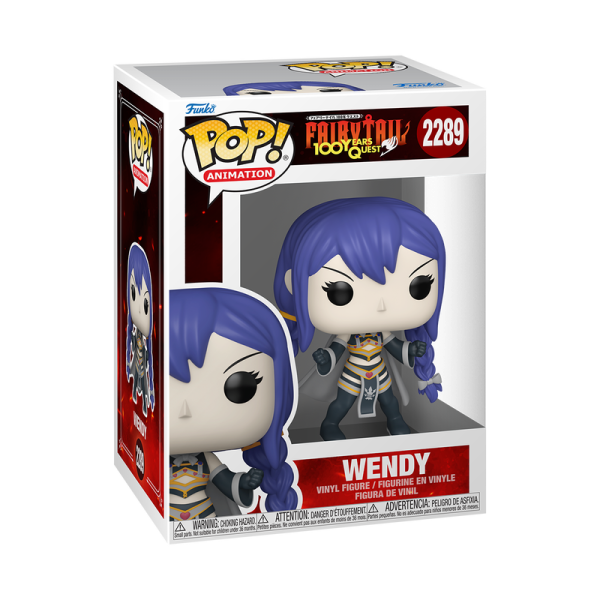 FUNKO POP! Vinyl Figur Animation Fairy Tail 100 Year Quest Wendy 2289