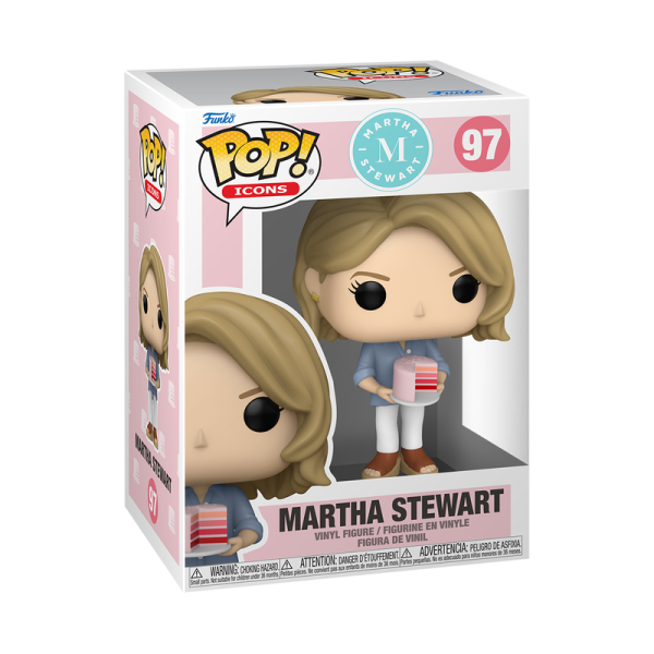 FUNKO POP! Vinyl Figur icon Martha Stewart with Cake 97