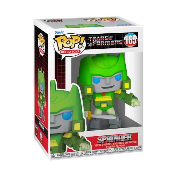 FUNKO POP! Vinyl Figur Retro Toys Transformers Springer 165