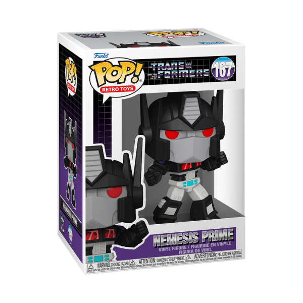 FUNKO POP! Vinyl Figur Retro Toys Transformers Nemesis Prime 167