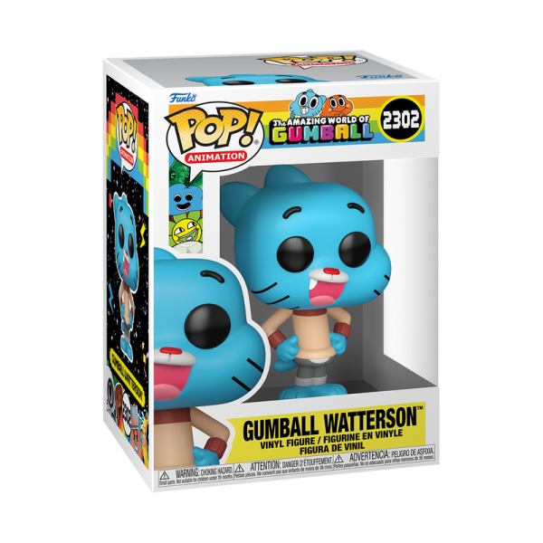 FUNKO POP! Vinyl Figur Animation The Amazing World of Gumball Gumball Watterson 2302